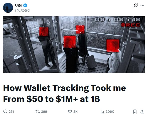 How One Trader Earned $1 Million Using Wallet Tracking Strategy